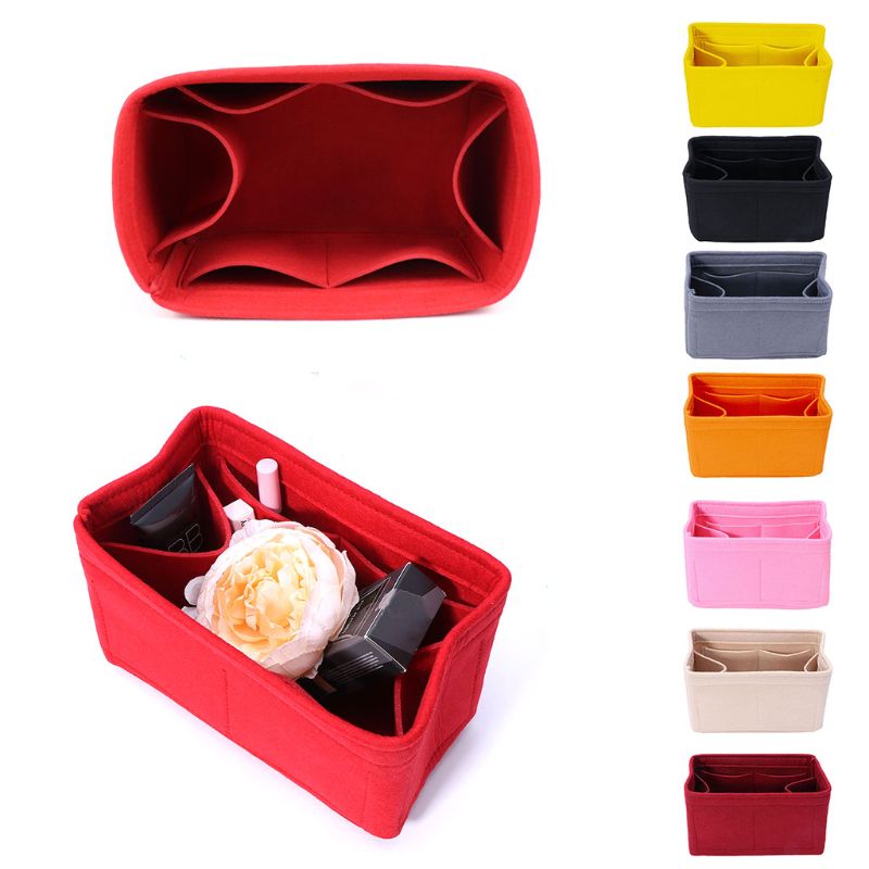 Women Bags Dior - Organizer Dompet Felt dengan Kompartemen Tas