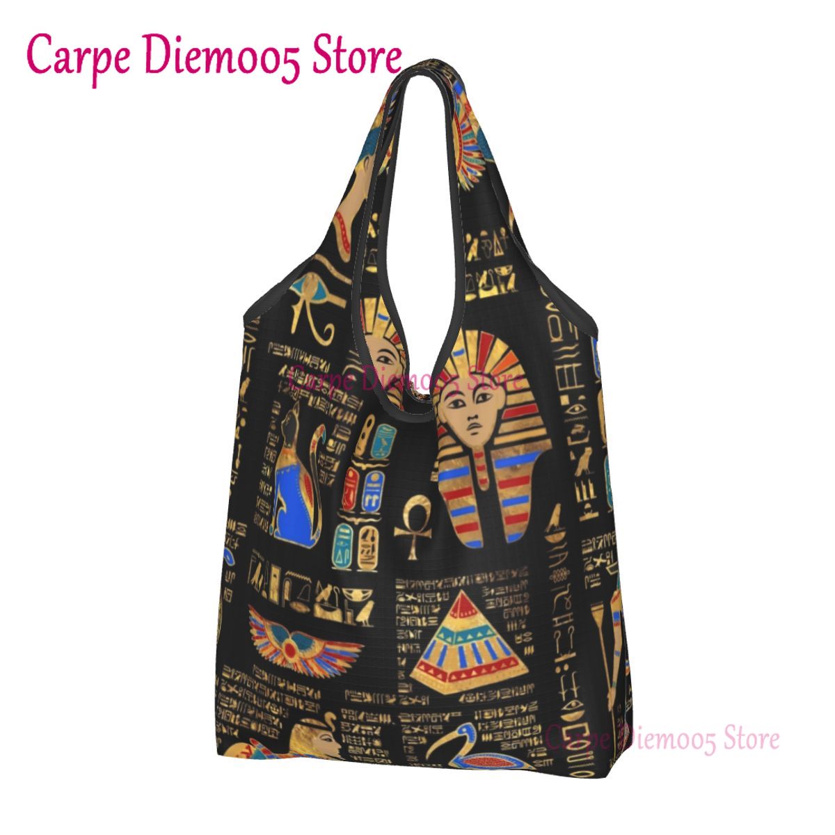 Women Bags Egypt - Tas belanja orang Mesir Hieroglyphs dan