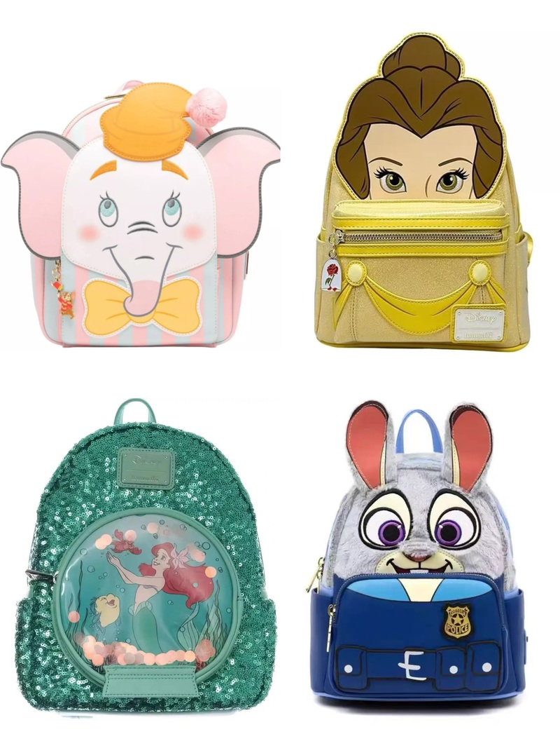 Women Bags Mini - Tas Ransel Mini Kulit Imitasi Pink