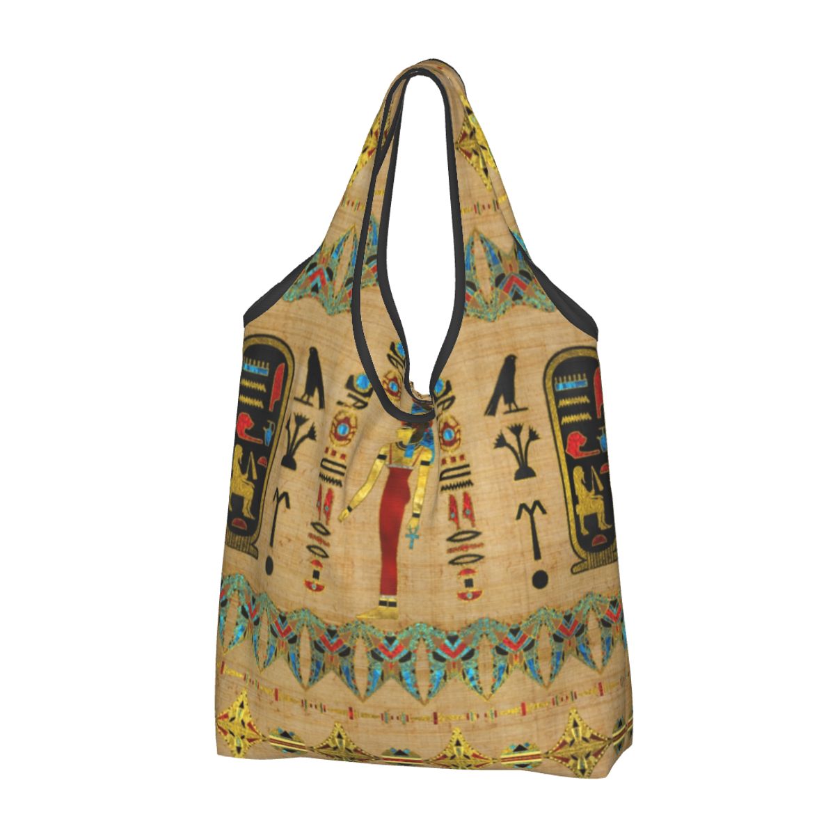 Women Bags Egypt - Tas Tote belanja dengan motif Mesir
