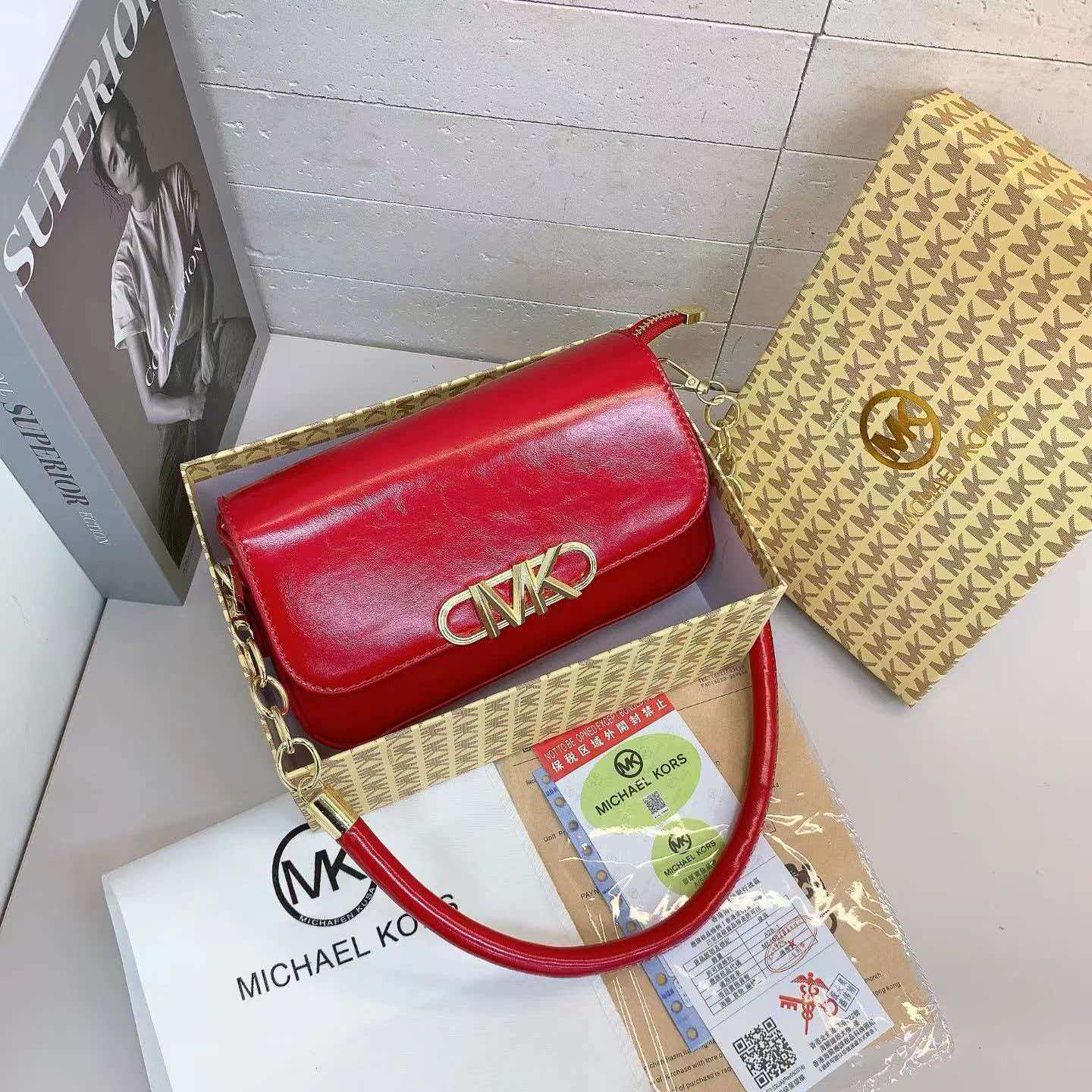 Women'S Bags Michael Kors - Tas rantai wanita Michael Kors, tas