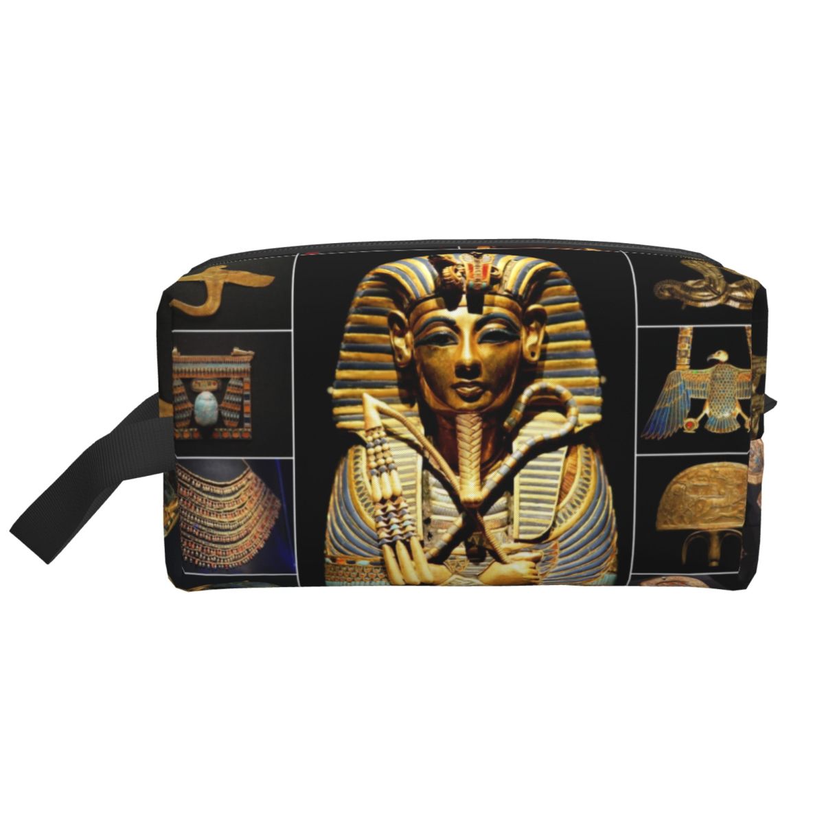 Women Bags Egypt - Tas Perlengkapan Mandi Hieroglif Raja Tutankhamun