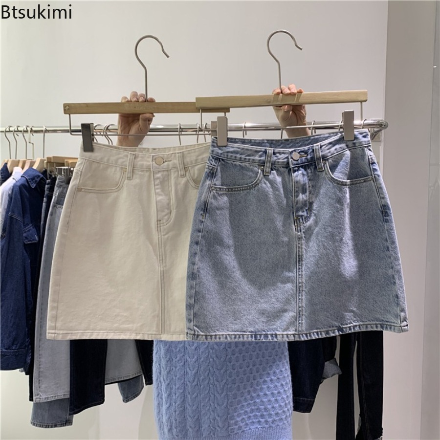 Women Bags Mini - Rok Pendek Denim Musim Panas 2026