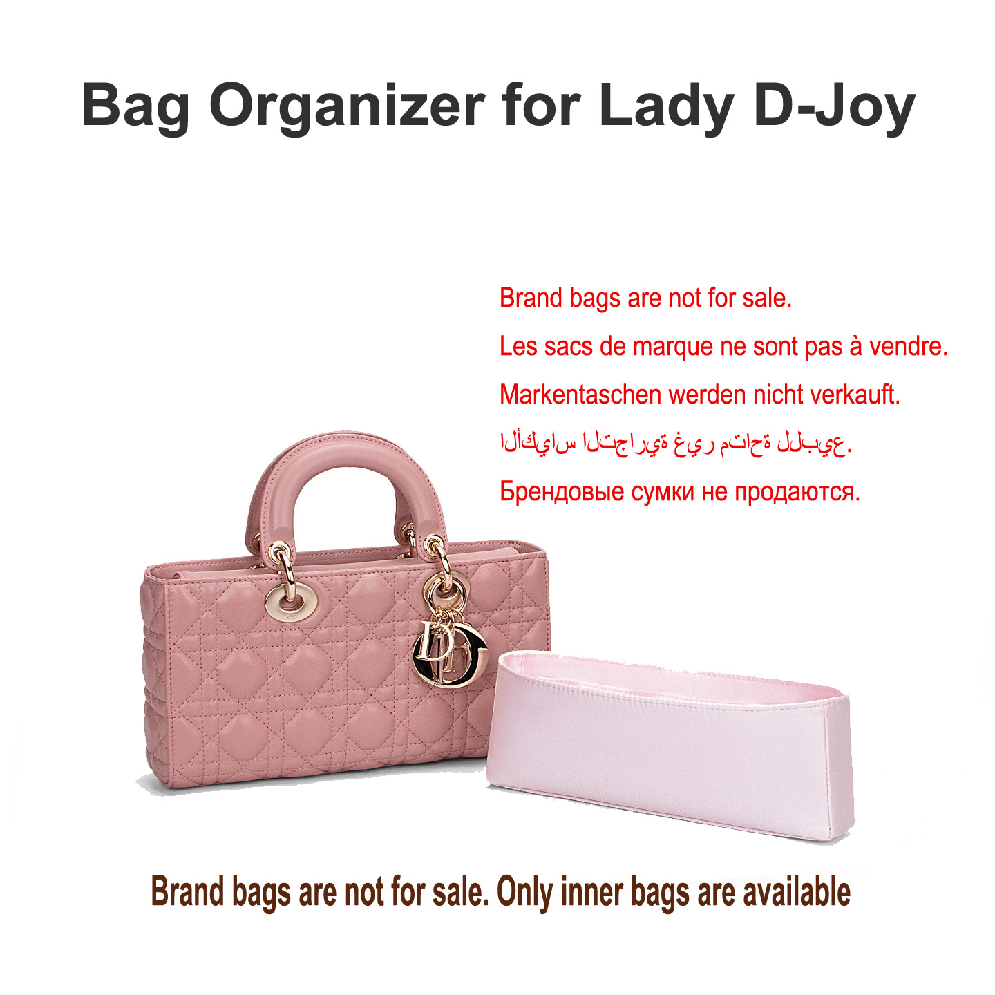 Women Bags Dior - Organizer Tas untuk Tas Dior Lady