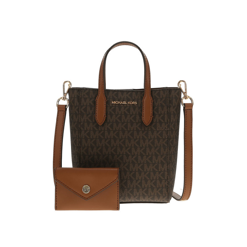 Women'S Bags Michael Kors - Michael Kors Vincent mencetak tas selempang