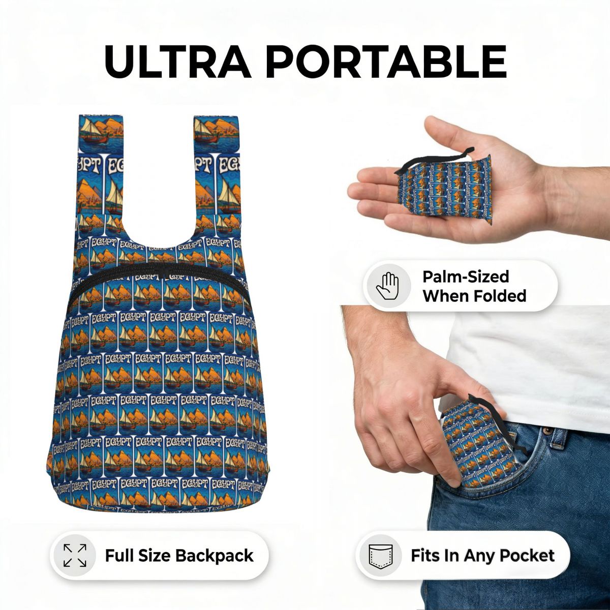 Ransel Retro Piramida Mesir Ta - Women Bags Egypt ulasan dan harga