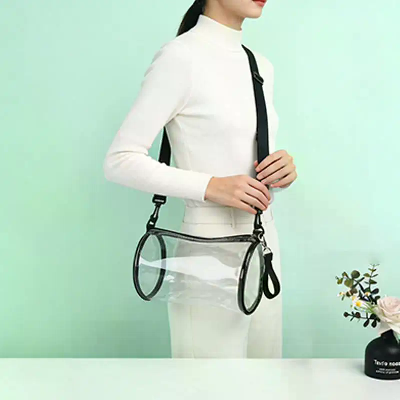 Tas Selempang Laser Transparan - Women Bags Mini ulasan dan harga