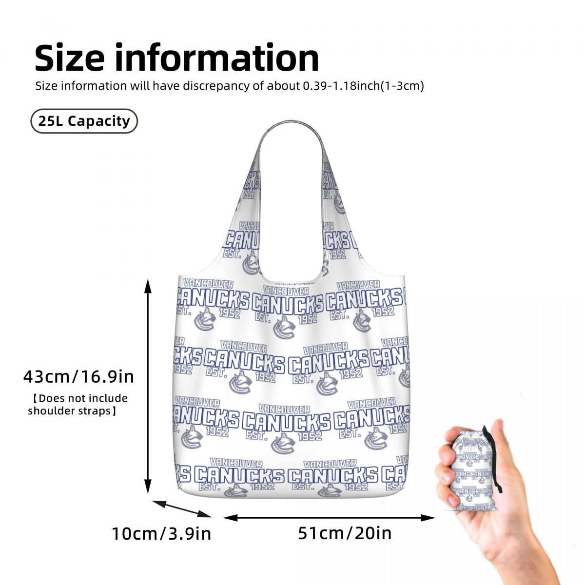 Tas Belanja Kanvas Vancouver C - Women Bags In Canada ulasan dan harga