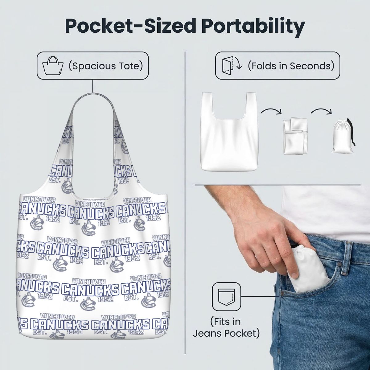 Tas Belanja Kanvas Vancouver C - Women Bags In Canada ulasan dan harga