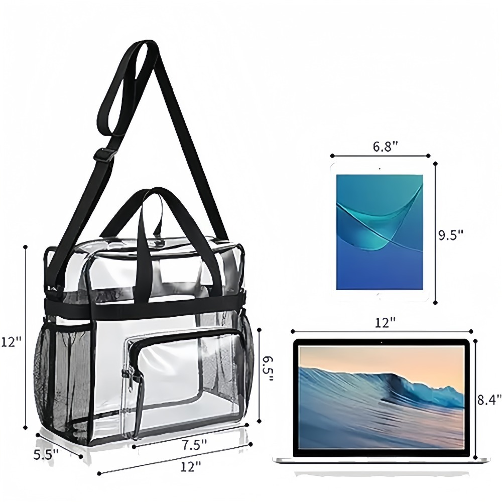 Tas Jinjing Transparan Plastik - Women Bags Work ulasan dan harga