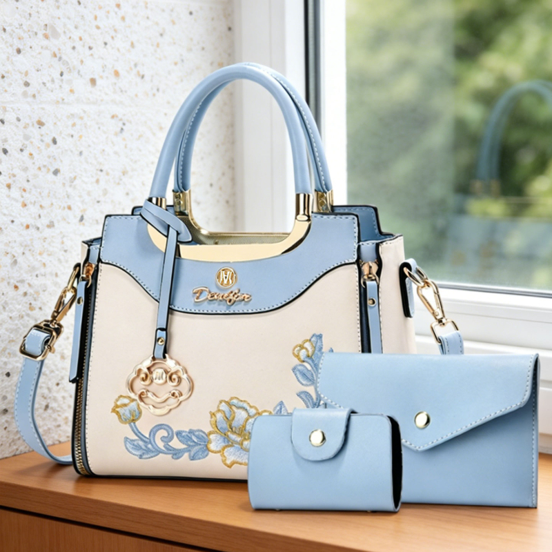 Set tas tangan bordir berkuali - Women Bags Work ulasan dan harga
