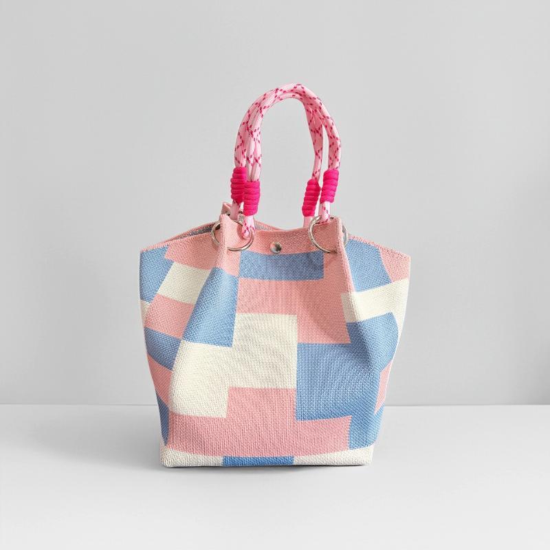Tas Tote Rajut Wanita Baru Den - Women Bags Work ulasan dan harga