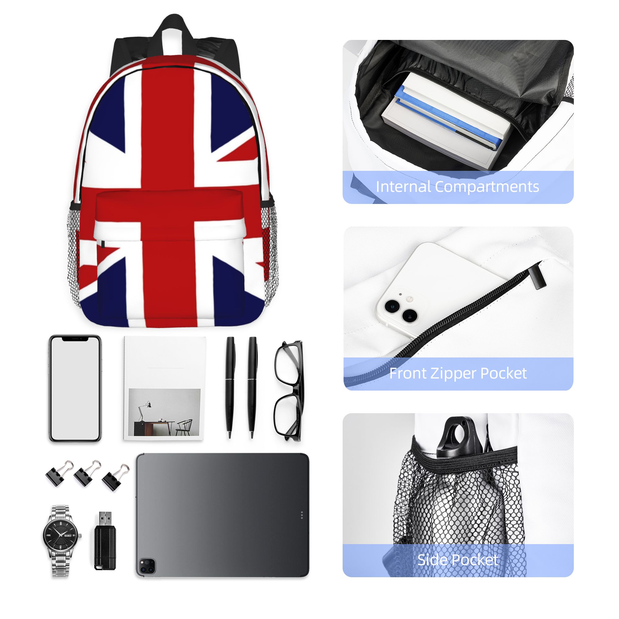 Tas Ransel Bendera Union Jack  - Women Bags Uk Sale ulasan dan harga