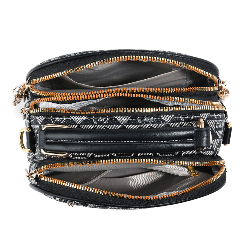 Tas mini bundar 3-in-1 dengan  - Women Bags Mini ulasan dan harga