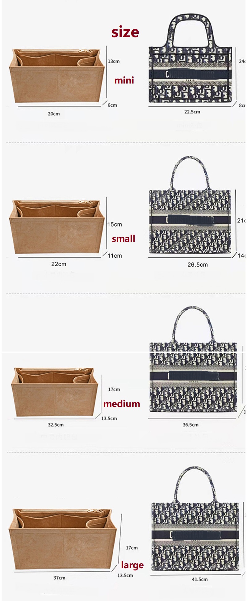 Tas Makeup Untuk Dior Book Tot - Women Bags Dior ulasan dan harga