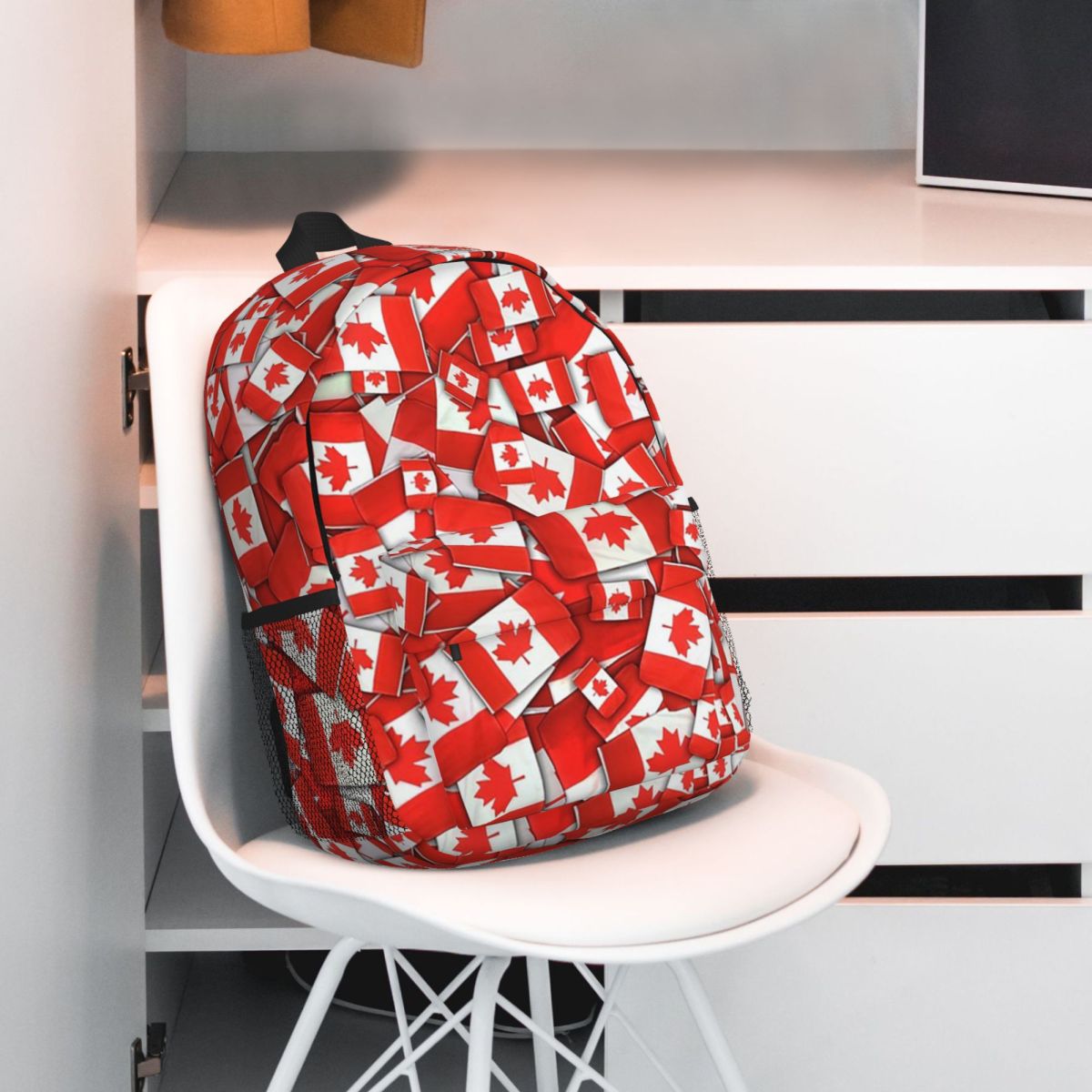 Ransel Pola Bendera Kanada Dis - Women Bags In Canada ulasan dan harga