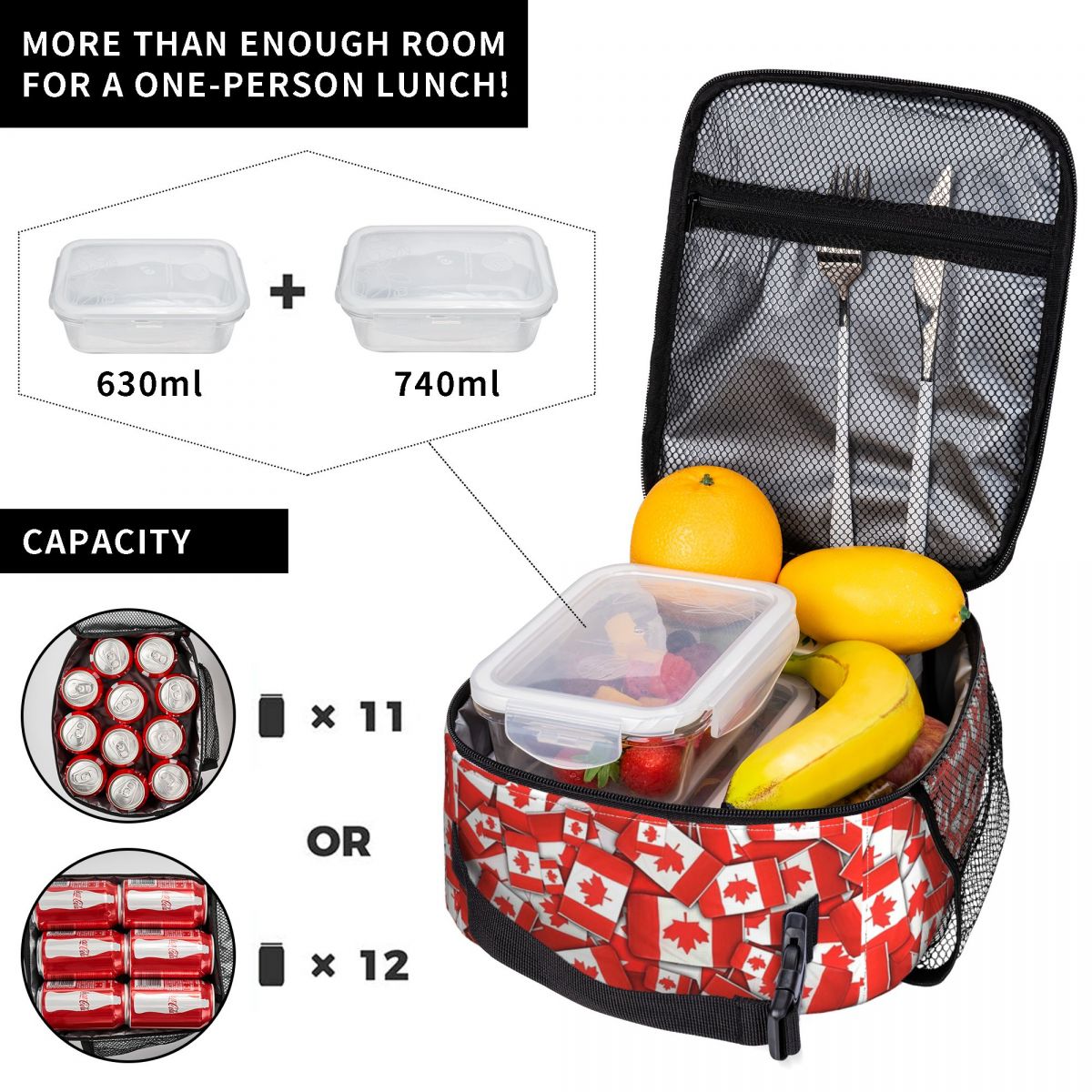 Tas Makan Siang Terisolasi Pol - Women Bags In Canada ulasan dan harga