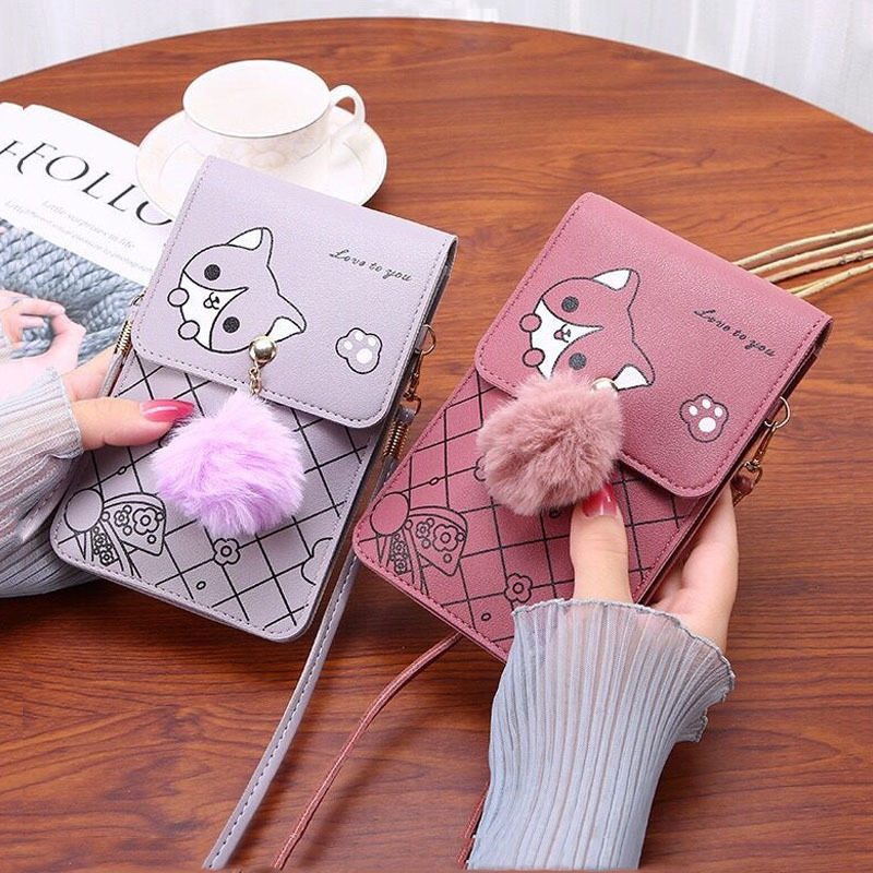 Tas Ponsel Layar Sentuh Pola K - Women Bags Mini ulasan dan harga