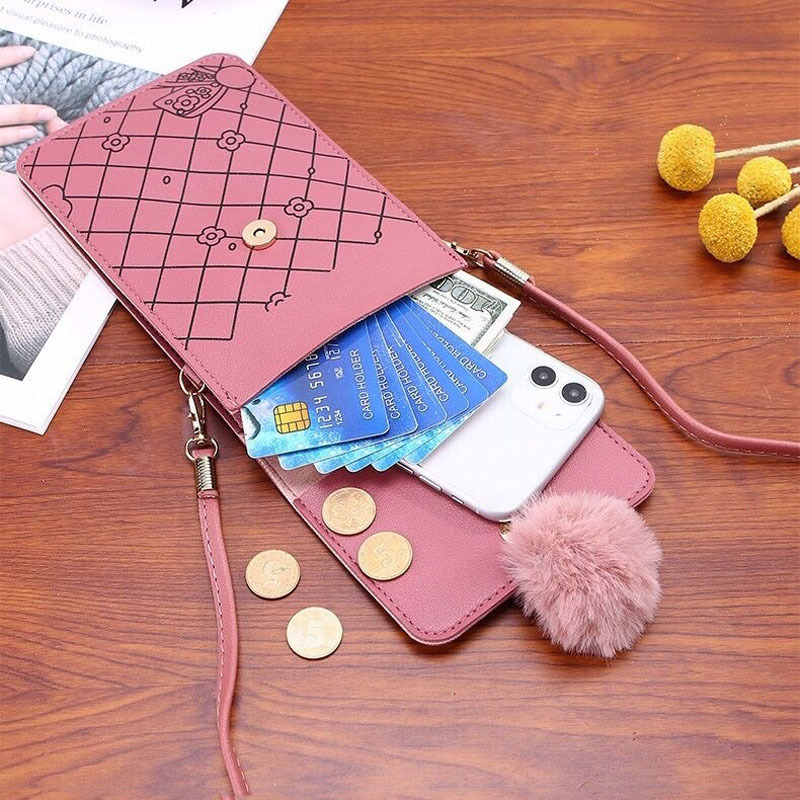 Tas Ponsel Layar Sentuh Pola K - Women Bags Mini ulasan dan harga