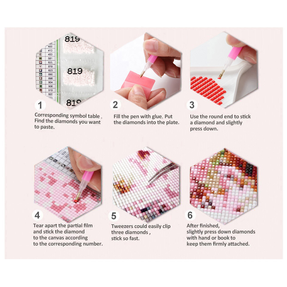 Kit Lukisan Berlian Diy Koleks - Women Bags Egypt ulasan dan harga