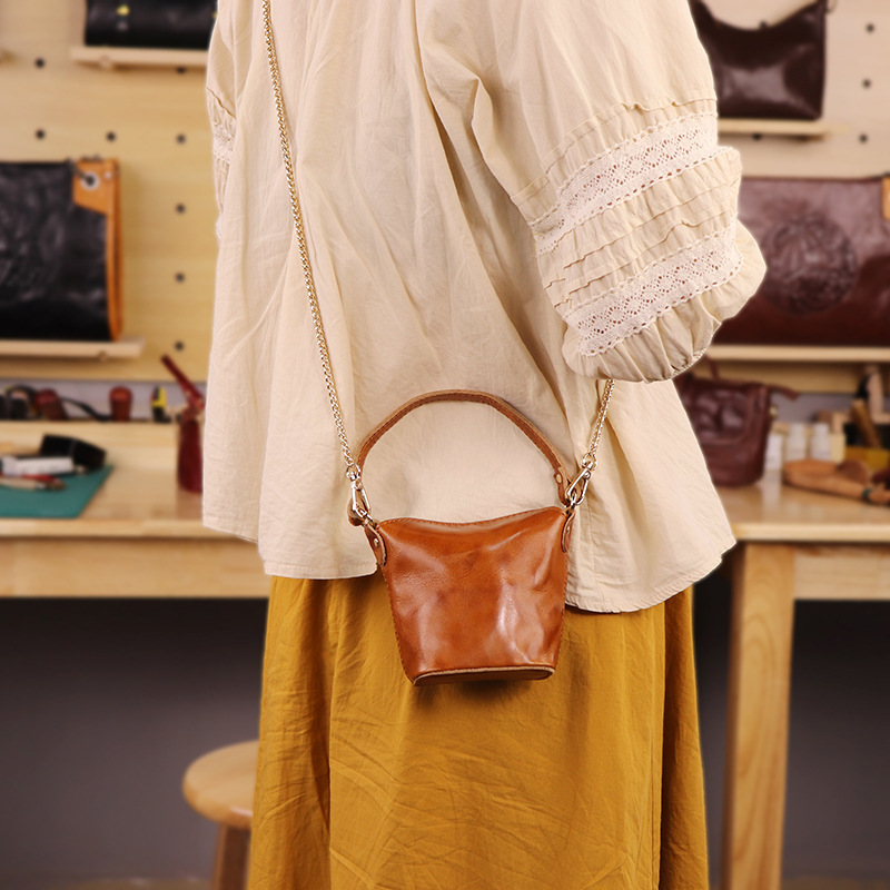 Tas Mini Bucket Kulit Berlapis - Women'S Bags Top 10 ulasan dan harga